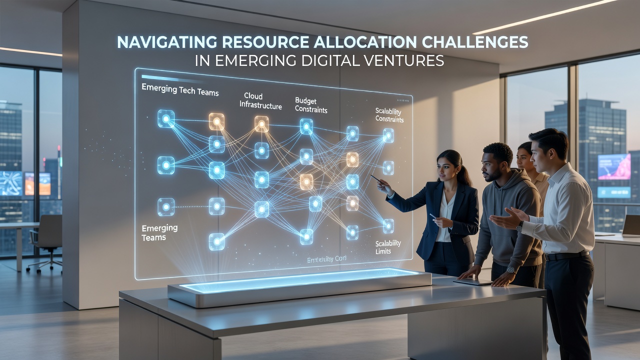 Navigating Resource Allocation Challenges in Emerging Digital Ventures